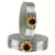 Designer Bangles Color White