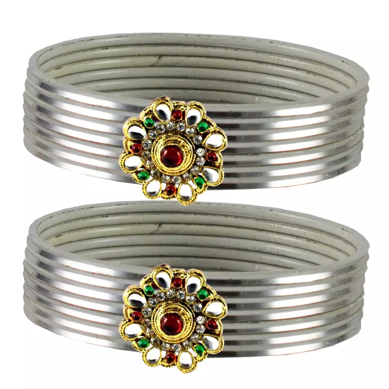 Outstanding Bangles Color White