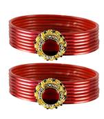 Dazzling Bangles Color Red