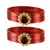 Dazzling Bangles Color Red