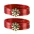 Striking Bangles Color Red
