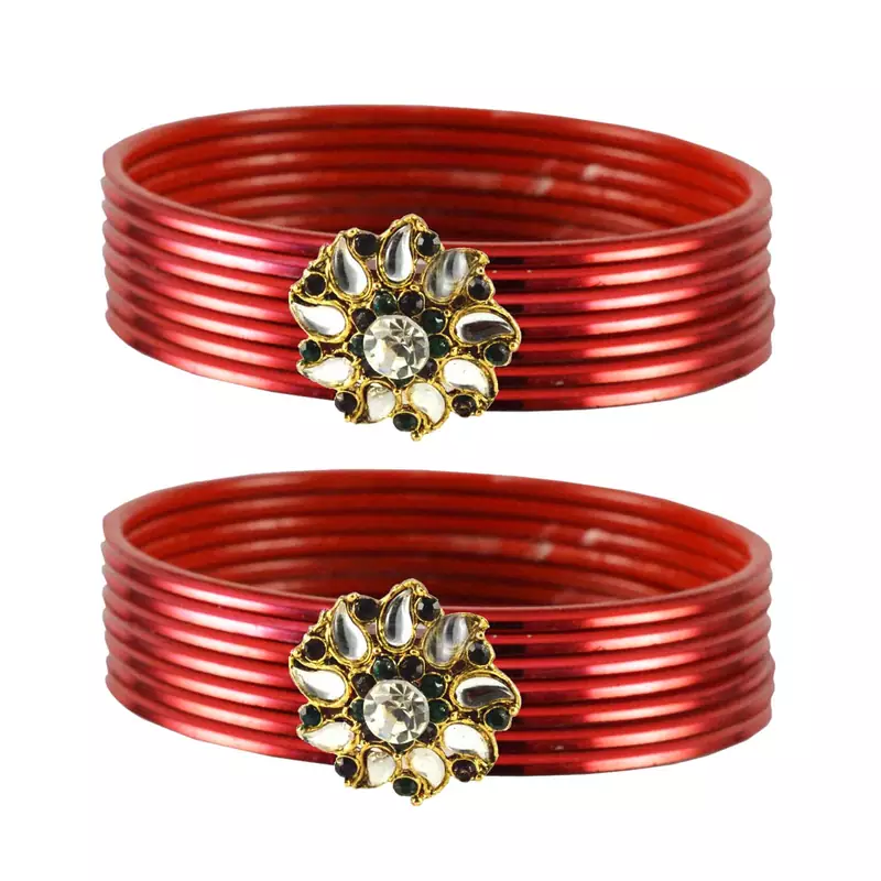 Striking Bangles Color Red