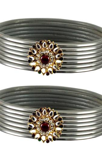Amazing Bangles Color Silver
