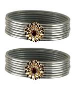 Amazing Bangles Color Silver
