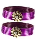 Antiqe Bangles Color Purple