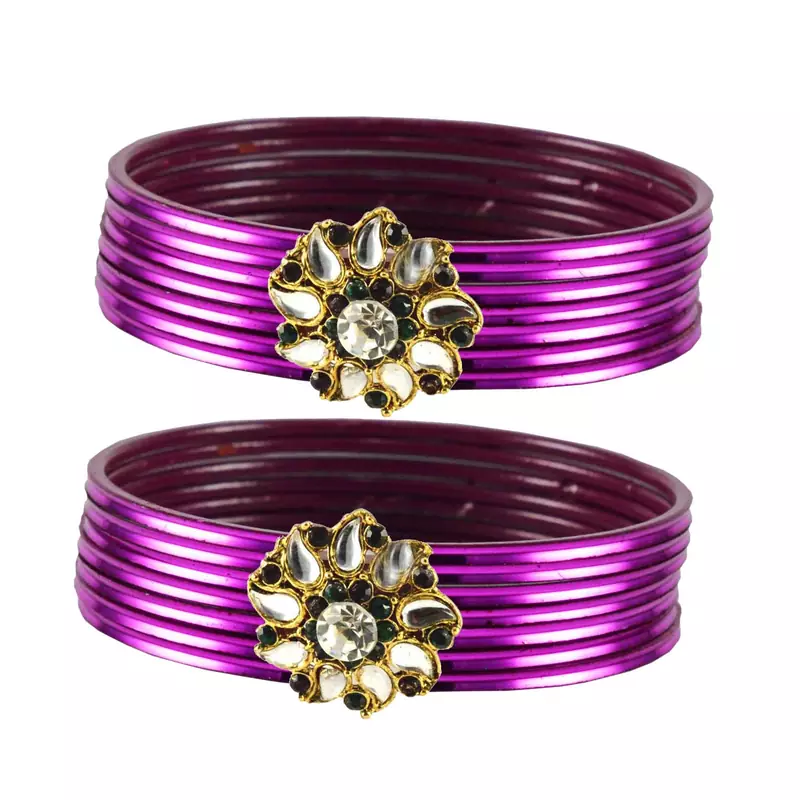 Antiqe Bangles Color Purple