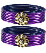 Amazing Bangles Color Dark Purple