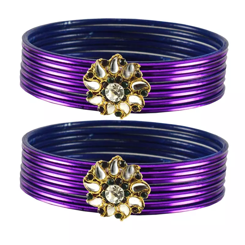 Amazing Bangles Color Dark Purple