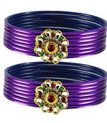 Fabulous Bangles Color Dark Purple