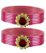Stylish Bangles Color Rani