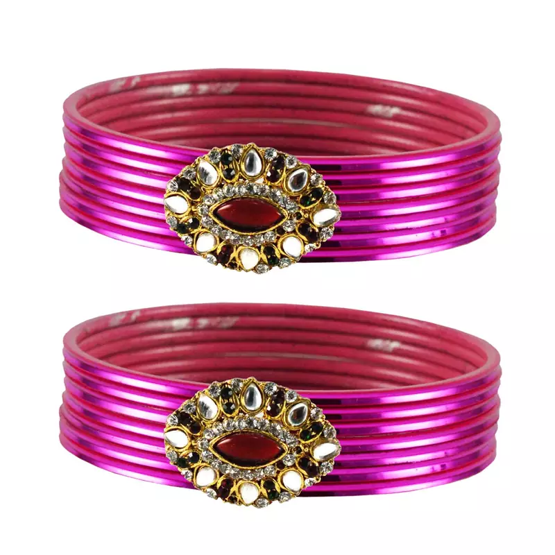 Classy Bangles Color Dark Rani