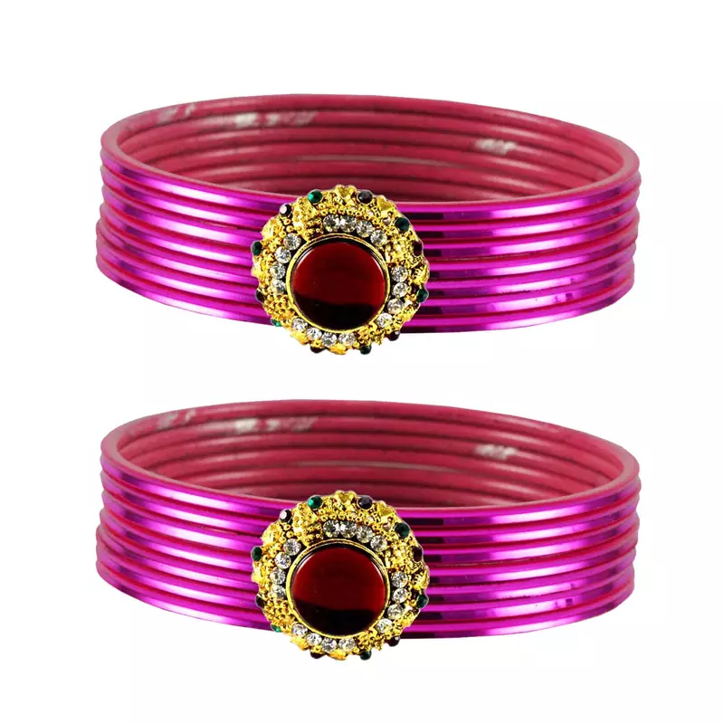 Pretty  Bangles Color Dark Rani