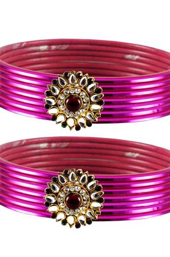 Marvellous Bangles Color Dark Rani