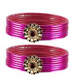 Marvellous Bangles Color Dark Rani