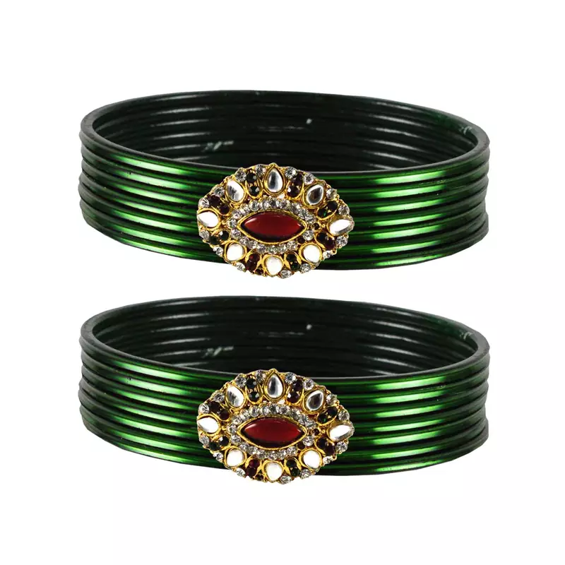 Pretty  Bangles Color Dark Green