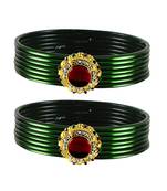 Marvellous Bangles Color Dark Green