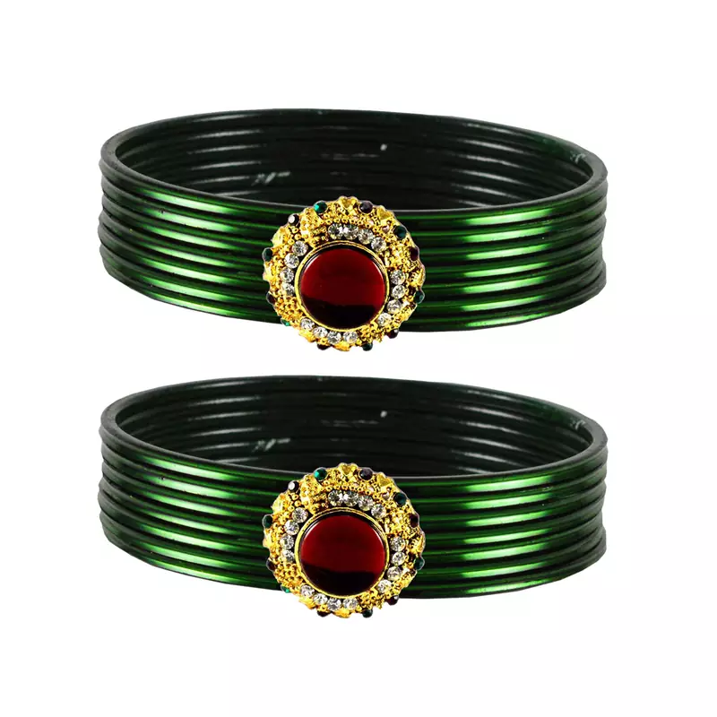 Marvellous Bangles Color Dark Green