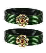 Beautiful  Bangles Color Dark Green