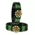 Beautiful  Bangles Color Dark Green