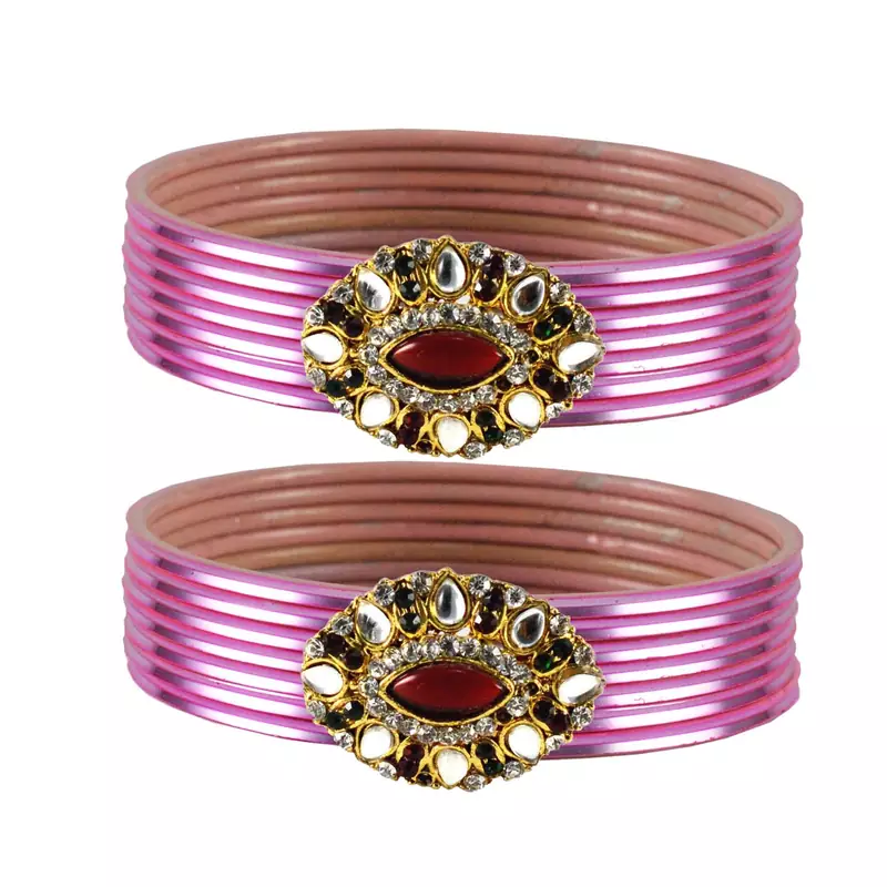 Attractive Bangles Color Pink