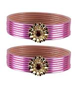 Wonderful Bangles Color Pink