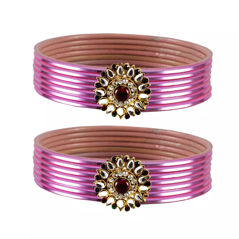 Wonderful Bangles Color Pink