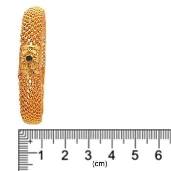 Gold cubic zirconia bangles-and-bracelets 5