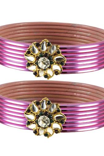 Outstanding Bangles Color Pink