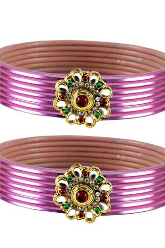Classy Bangles Color Pink
