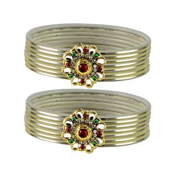 Beautiful  Bangles Color Cream 1