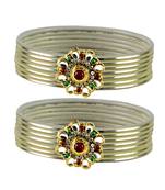 Beautiful  Bangles Color Cream