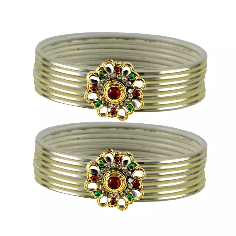 Beautiful  Bangles Color Cream