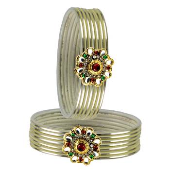 Beautiful  Bangles Color Cream 2
