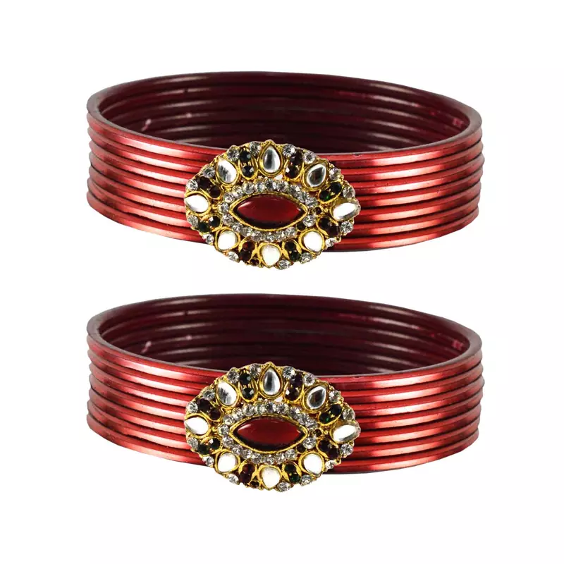 Antiqe Bangles Color Red