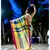 Stunning Khadi cotton saree in multi colour checks