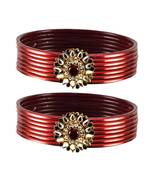 Attractive Bangles Color Red