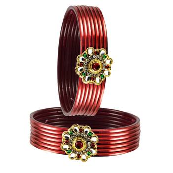 Exclusive Bangles Color Red 2