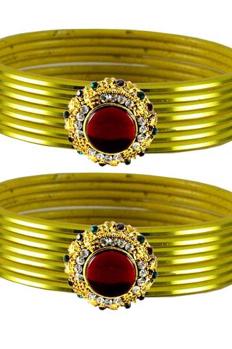 Outstanding Bangles Color Light Green