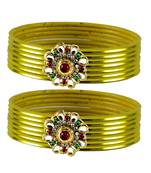 Elegant Bangles Color Light Green