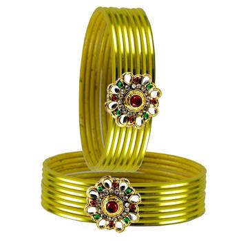Elegant Bangles Color Light Green 2