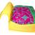ATORAKUSHON    NON WOVEN FABRIC 10 PIECE SAREE COVER CLOTHES STORAGE BAGS GARMENTS WARDROBE ORGANISER (Yellow)