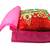 Atorakushon  Non woven Fabric Saree Cover Blouse Cover Garments Storage Bag Wardrobe Organiser Pack of 5 (Pink)