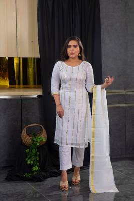 White gotta patti kota doria salwar 1