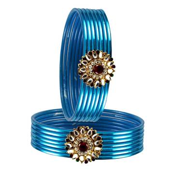 Preety Bangles Color Firozi 2