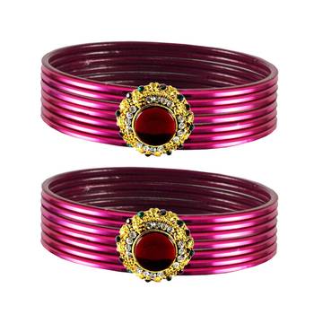 Amazing Bangles Color Dark Rani 1