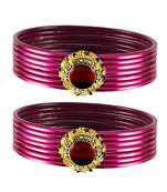 Amazing Bangles Color Dark Rani
