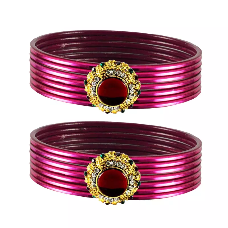 Amazing Bangles Color Dark Rani