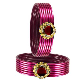 Amazing Bangles Color Dark Rani 2