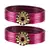 Fabulous Bangles Color Dark Rani
