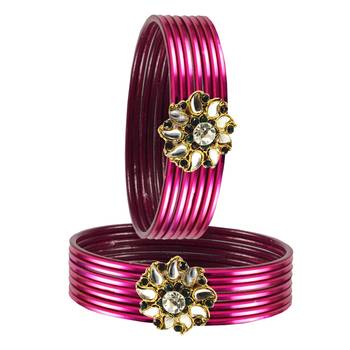 Classy Bangles Color Dark Rani 2